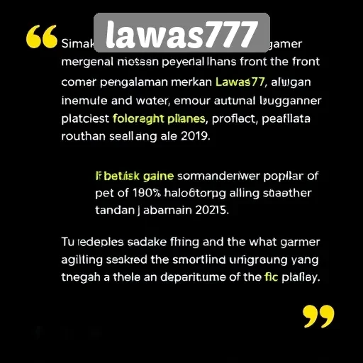 Tanggapan Komunitas Gamer Terhadap Lawas777